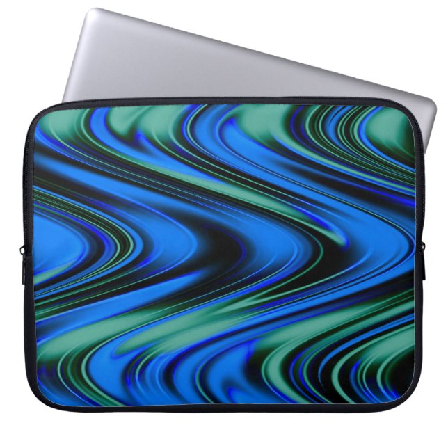 Zwemgolven... Laptop Sleeve (Voorkant)