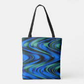 Zwemgolven... Tote Bag (Achterkant)