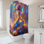 Zwemgordijn van de binnenstad douchegordijn (In situ)