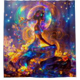 Zwemgordijn van de binnenstad douchegordijn