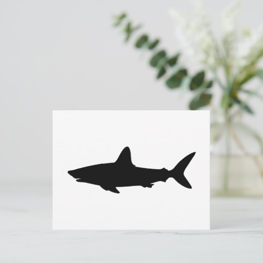 Zwemhaai Briefkaart (Staand voorkant)