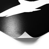 Zwemhaai Foto Afdruk (Hoek)