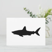 Zwemhaai Kaart (Staand voorkant)