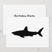 Zwemhaai Kaart (Voorkant / Achterkant)