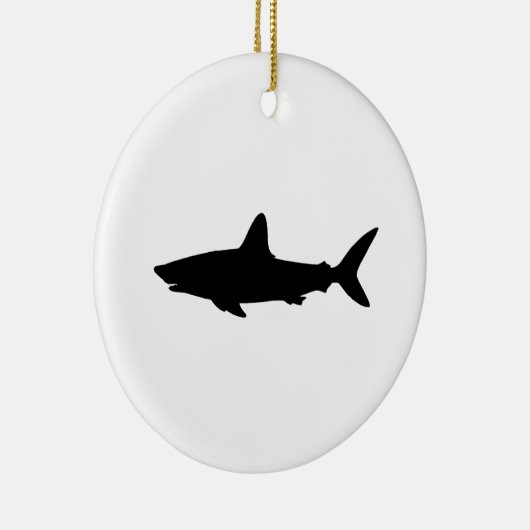 Zwemhaai Keramisch Ornament (Rechts)