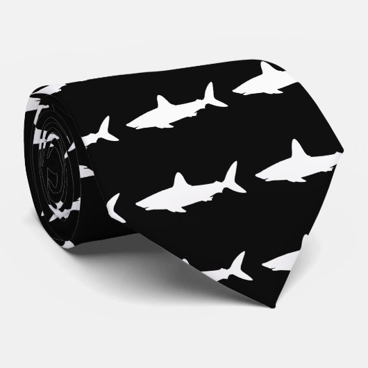 Zwemhaai Stropdas (Opgerold)