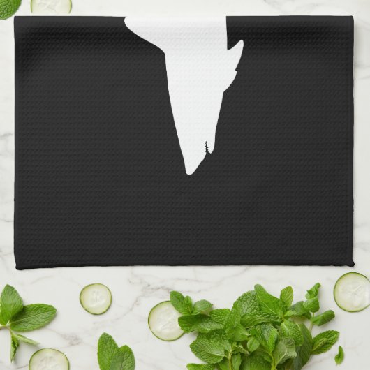 Zwemhaai Theedoek (Gevouwen)