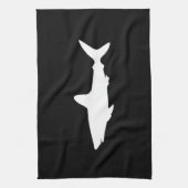 Zwemhaai Theedoek (Verticaal)