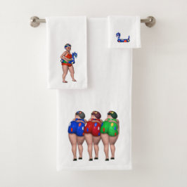 Zwemhanddoekset Bad Handdoek