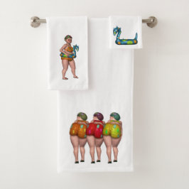 Zwemhanddoekset Bad Handdoek