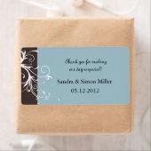 Zwemig elegantie - Weddenschap bedankt voor labels (Insitu)