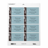 Zwemig elegantie - Weddenschap bedankt voor labels (Full Sheet)