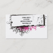 Zwemig Visitekaartje (Achterkant)