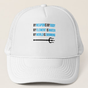 Zweminstructeur Trident Swimming Club Swimmer Trucker Pet