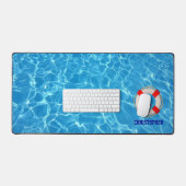 Zweminstructeur Zwembad Reddingszwemmer Bureaumat (Keyboard & Muis)