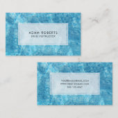 Zweminstructeurspool Visitekaartje (Voorkant / Achterkant)