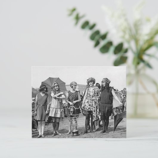 Zwemkeuring 2 briefkaart (Staand voorkant)