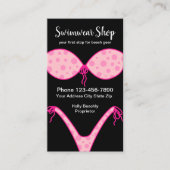 Zwemkleding: Summer Bikini Design Visitekaartje (Voorkant)