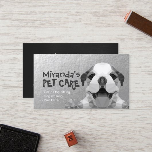 Zwemkleding voor gezelschapsdieren Zwemmen en Groo Klantenkaartje (Voorkant / Achterkant in situ)