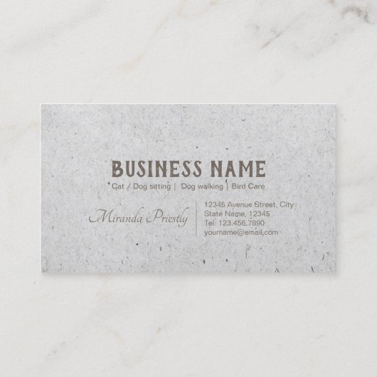 Zwemkleding voor gezelschapsdieren Zwemmen en Groo Klantenkaartje (Achterkant)