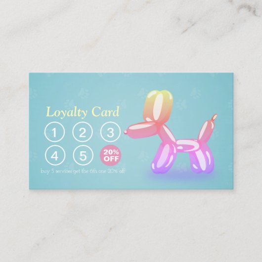 Zwemkleding voor gezelschapsdieren Zwemmen en Groo Klantenkaartje (Voorkant)