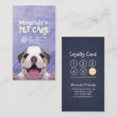 Zwemkleding voor gezelschapsdieren Zwemmen en Groo Klantenkaartje (Voorkant / Achterkant)