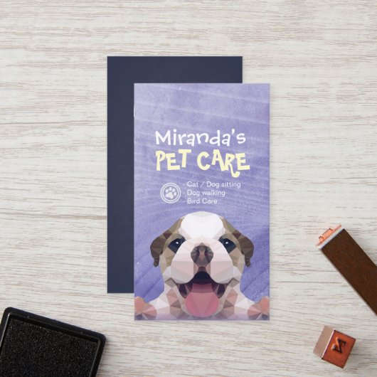 Zwemkleding voor gezelschapsdieren Zwemmen en Groo Klantenkaartje (Voorkant / Achterkant in situ)