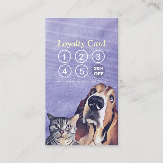 Zwemkleding voor gezelschapsdieren Zwemmen en Groo Klantenkaartje (Voorkant)