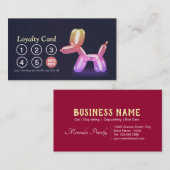 Zwemkleding voor gezelschapsdieren Zwemmen en Groo Klantenkaartje (Voorkant / Achterkant)