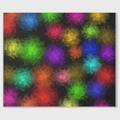 Zwemkleurbellen Cadeaupapier (Vlak)