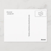 Zwemkoe Briefkaart (Achterkant)