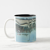 zwemkop tweekleurige koffiemok (Links)