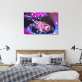 Zwemkrab (Lissocarcinus laevis Miers, 1886 ) Canvas Afdruk (Insitu (Slaapkamer))