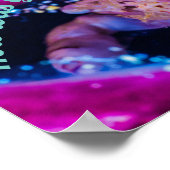 Zwemkrab (Lissocarcinus laevis Miers, 1886 ) Poster (Hoek)