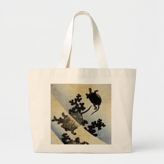 Zwemkrachtmachines Grote Tote Bag (Voorkant)