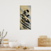 Zwemkrachtmachines Poster (Keuken)