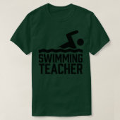 Zwemleraar Swim Coach Swimming Instructor T-shirt (Design voorkant)