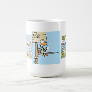 Zwemluchtverkeersleidingskoffie Koffiemok