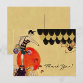 Zwemmeisje ~ Briefkaart (Voorkant / Achterkant)