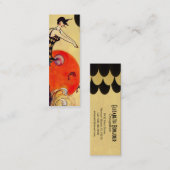 Zwemmeisje - Slim Visitekaartje (Voorkant / Achterkant)