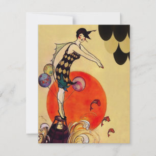 Zwemmeisje ~ Uitnodigingen / RSVP