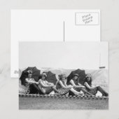 Zwemmeisjes in Lansburg: 1922 Briefkaart (Voorkant / Achterkant)