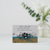 Zwemmelder Visitekaartje - (Staand voorkant)