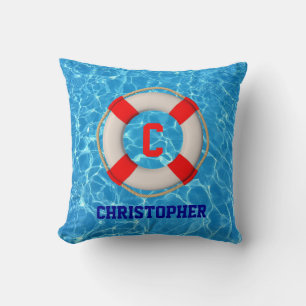 Zwemmelige coach LIfesaver Kussen