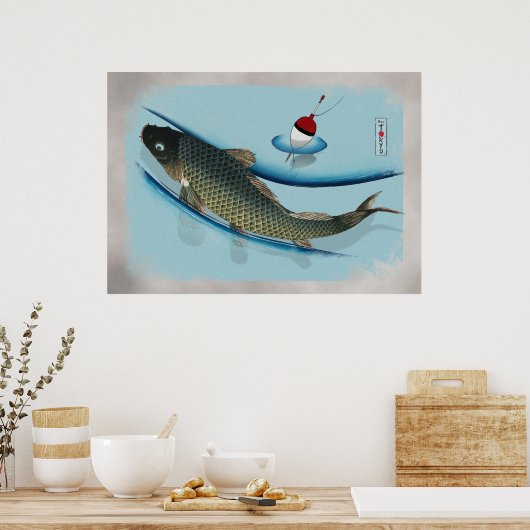 Zwemmelkraan Poster (Keuken)