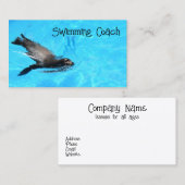 Zwemmellak Visitekaartje (Voorkant / Achterkant)