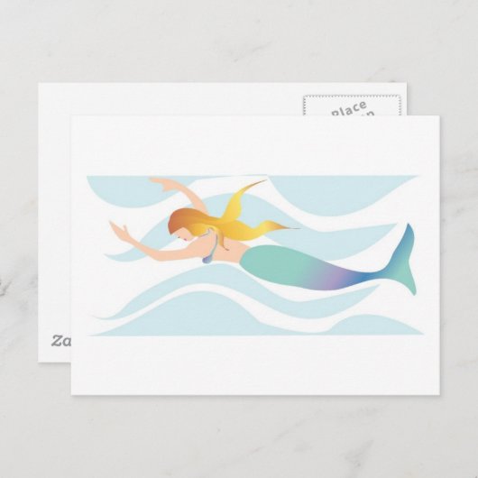 Zwemmelvis Briefkaart (Voorkant / Achterkant)