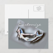 Zwemmelvis Thunder_Cove Grey Briefkaart (Voorkant / Achterkant)