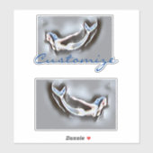 Zwemmelvis Thunder_Cove Grey Sticker (Vel)