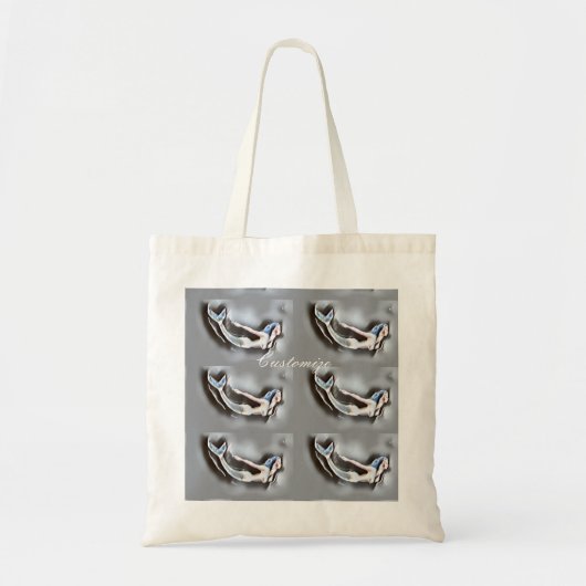Zwemmelvis Thunder_Cove Grey Tote Bag (Voorkant)